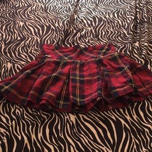 Plaid skirt
